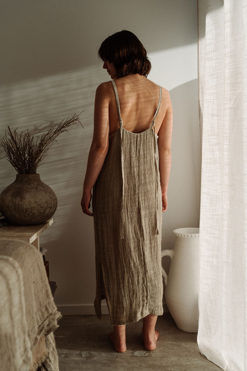 Esme Dress Heavyweight Natural